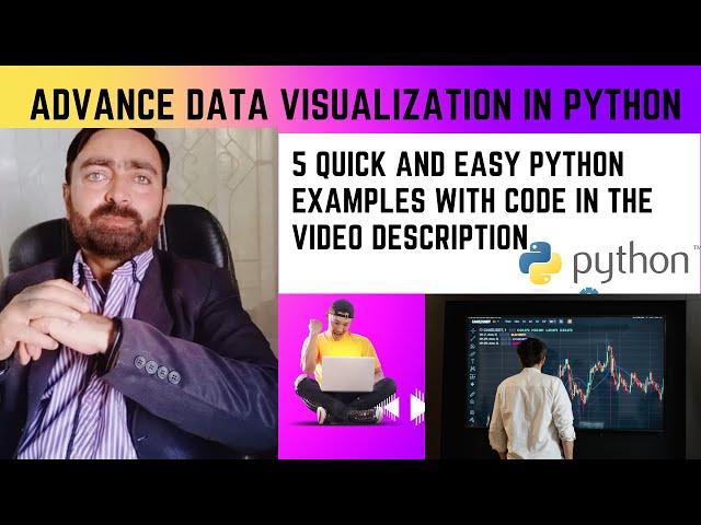 Level Up Your Advance Data Visualization in Python: 5 Quick and Easy Python Examples with code