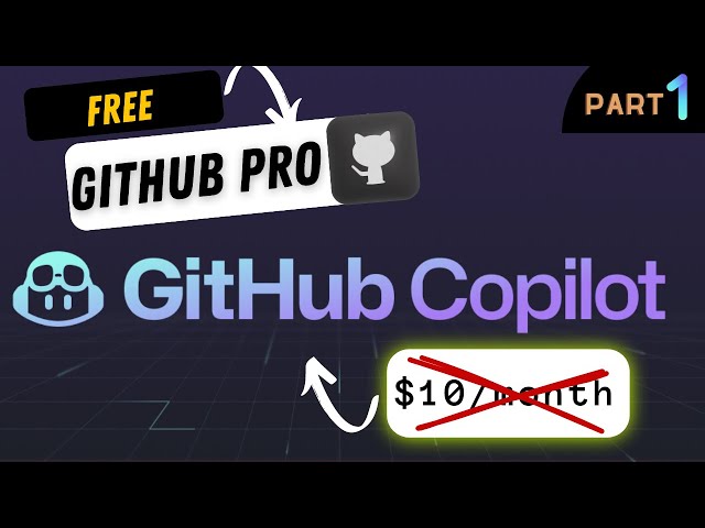 How to get GitHub Copilot Free Access - Step-by-Step Tutorial - Part 1 2023