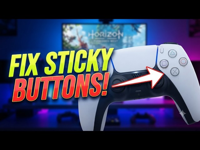 HOW TO FIX PS5 CONTROLLER BUTTONS STICKING