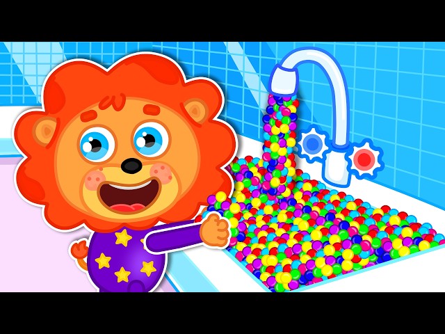 Lwiątko | Magiczny kran | Kreskówka dla dzieci | Bajki Po Polsku
