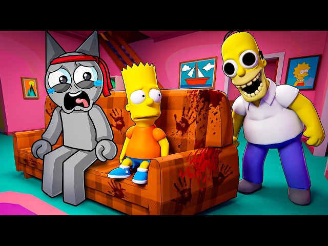 HOMERO NO es el MISMO de SIEMPRE en ROBLOX!! 💀🔪