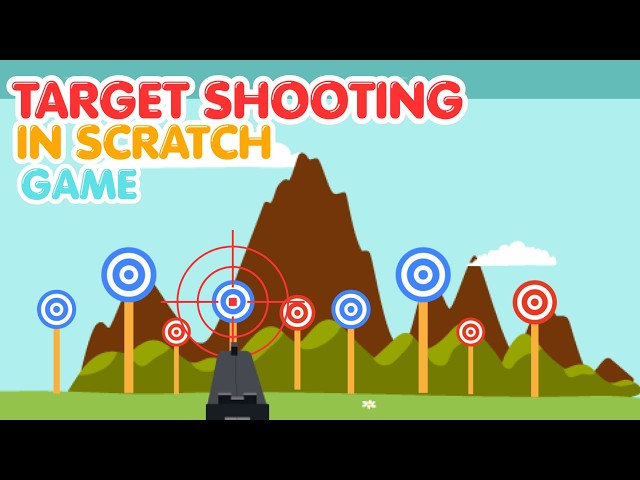 Build a Gun Shooting Game in Scratch! 🎯