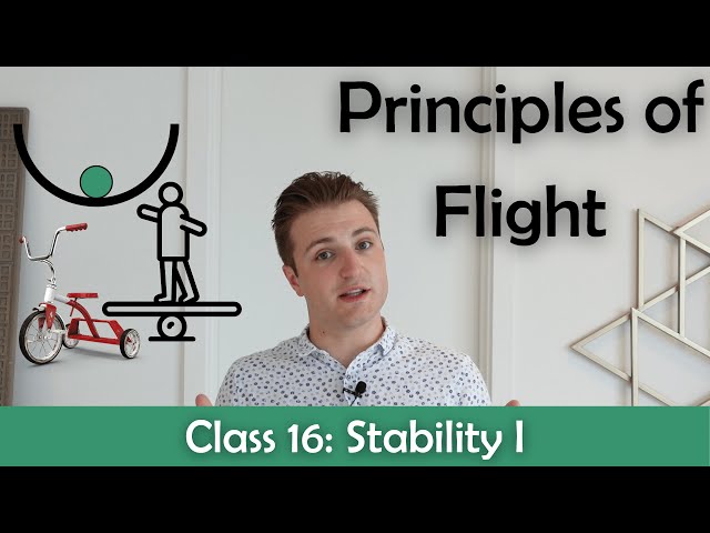ATPL Principles of Flight - Class 16: Stability I.
