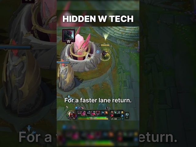 Hidden W Tech (Best Tips & Tricks) - Zed S16