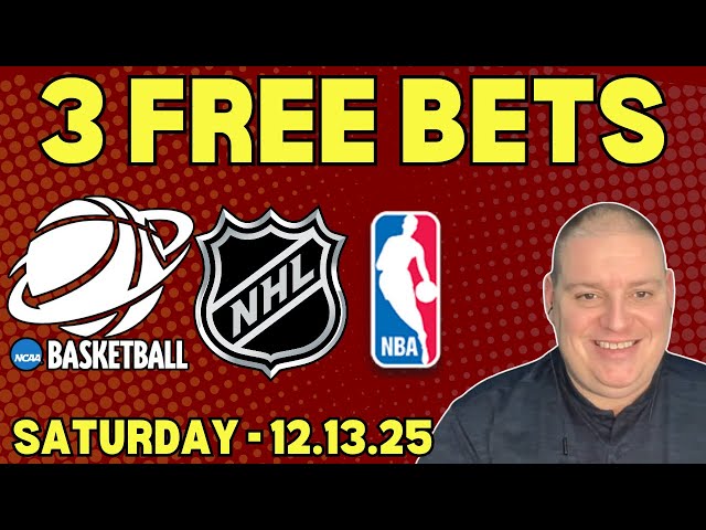 Saturday 3 Free Betting Picks & Predictions - 12/13/25 | Craig's CFB Picks & Predictions