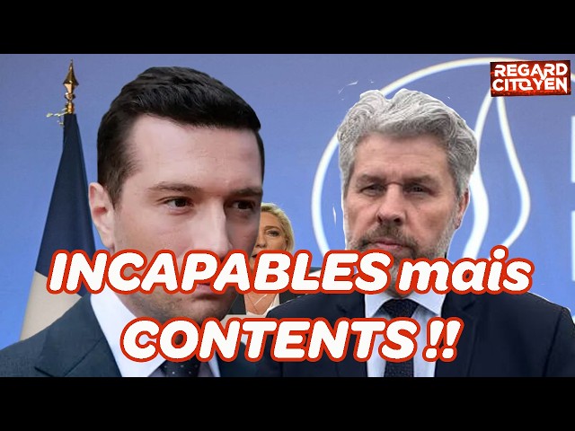 FAINÉANTISE et JE-M'EN-FOUTISME des Députés RN !!