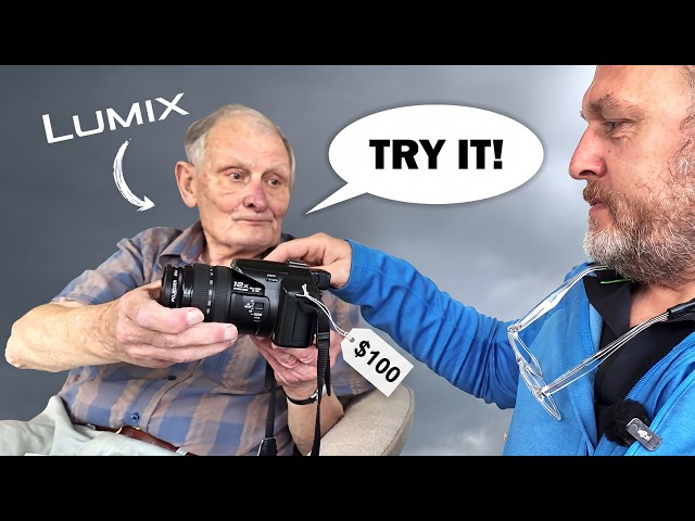 Cheap Camera Challenge - "Try My Old Lumix Camera" He Said...