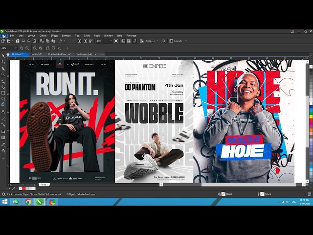 Design Marketing Poster in CorelDRAW l Complete Tutorial for Beginners & Experts