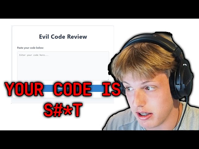 I Made AI ROAST My Code