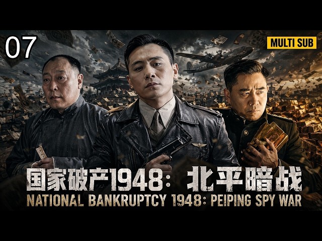 【谍战剧】EP07 | 爸爸是央行行长，儿子是反贪局卧底，全员双面人引爆经济崩盘下的连环死局，且看大国最后的黄金花落谁家 |《国家破产1948：北平暗战》#历史剧 #刘烨 #陈宝国 #倪大红