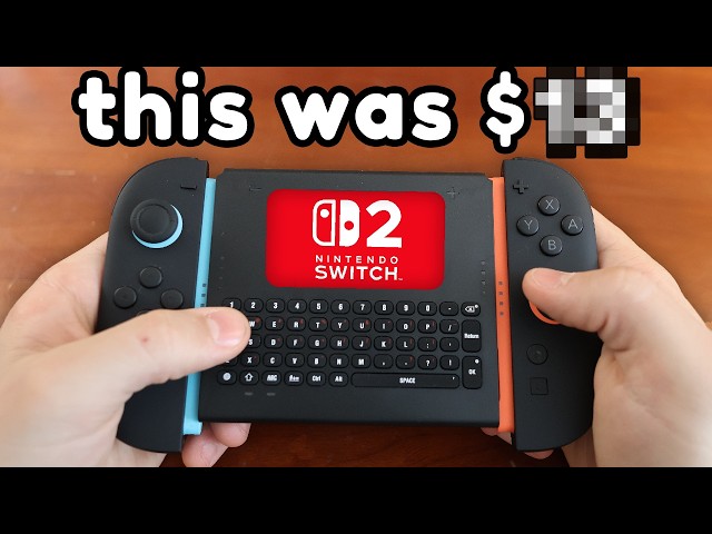 I bought weird nintendo switch 2 accessories