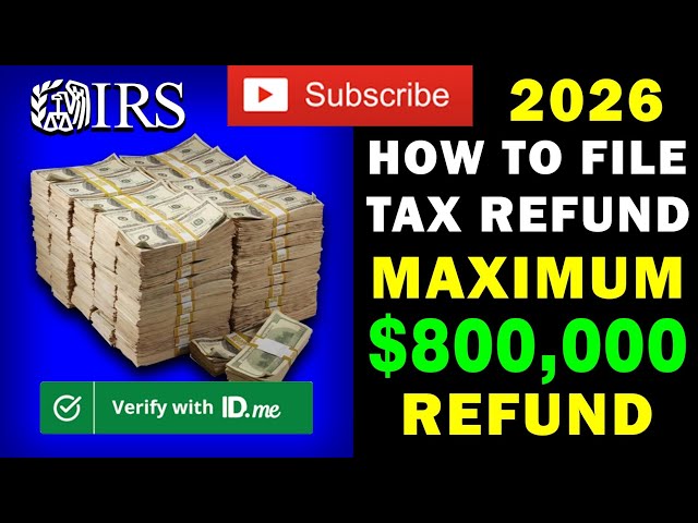How To File ID.me Tax Refund with IRS Free file 2026! Sure Cashout 💰💰💰💰!! Full Tutorial!!!