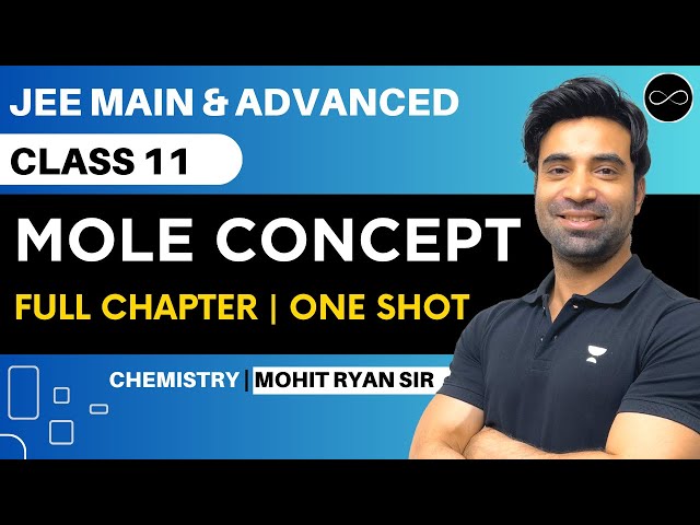 Mole Concept Class 11 | One Shot | JEE Main & Advanced | Mohit Ryan Sir