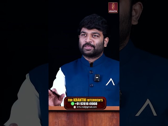 🔥BJP MP Raghunandan Rao Latest Promo 🔥with Journalist Kranthi | Kranthi  TV