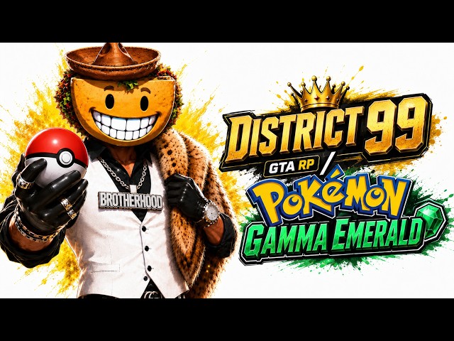 GTA RP - District 99 & Pokemon Gamma Emerald! Chillinnnnn