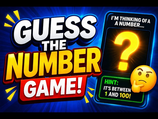 Python Guess the Number Game | Random Number Generator Project | Beginners & GCSE Computer Science