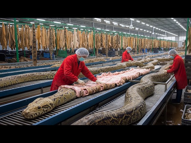 “From Deadly Snake to Designer Jacket 😱 Full Transformation Revealed!”