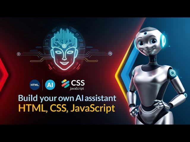 🚀 Build Your Own Virtual Assistant with HTML, CSS, and JavaScript! 🔥 #4 Mini Project