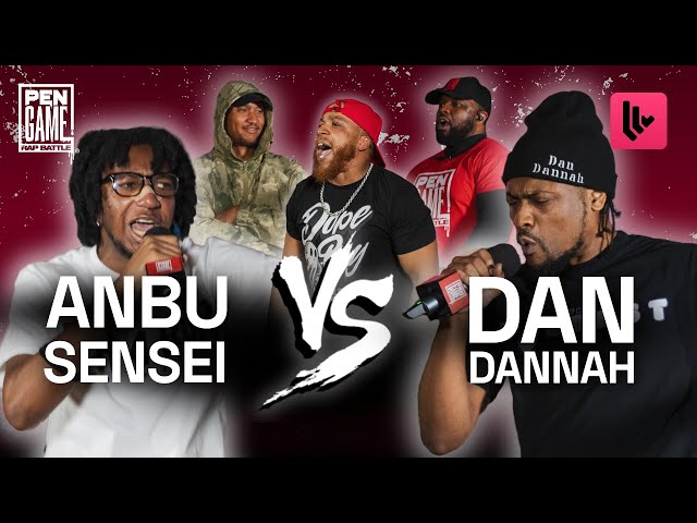 ANBU SENSEI contra DAN DANNAH | Batalla de rap PenGame 2025