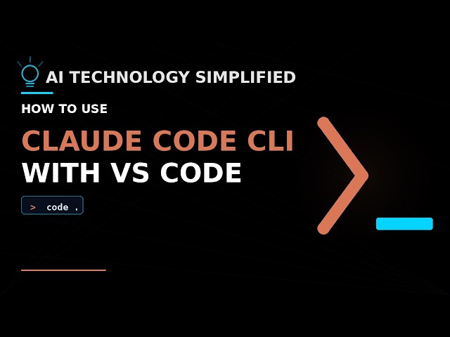 Claude Code CLI in The Terminal - With VS Code