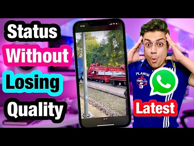 How to upload WhatsApp status without losing quality in iPhone