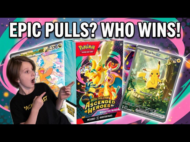 EPIC Ascended Heroes PACK BATTLE! 😱 GOD PACK Pulled?! 🔥 Part 1