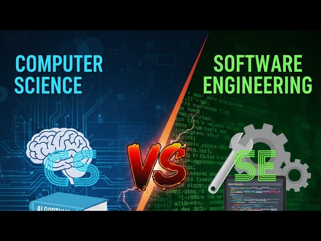 Software Engineering VS Computer Science