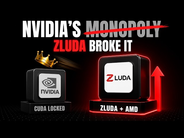 CUDA on AMD (ZLUDA): How a Weekend Project Broke Nvidia's Monopoly