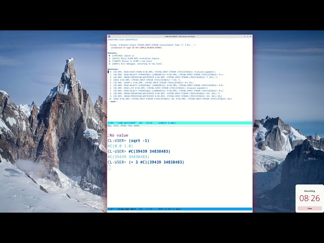 Common Lisp - Lesson 1