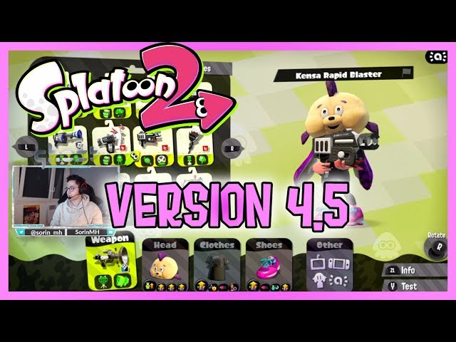 Splatoon 2 - Version 4.5 Patch Notes Thoughts & Analysis