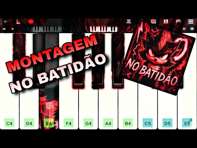 🎧NO BATIDÃO - ZWKAI (PIANO TUTORIAL) Walkband App | TikTok Song Piano