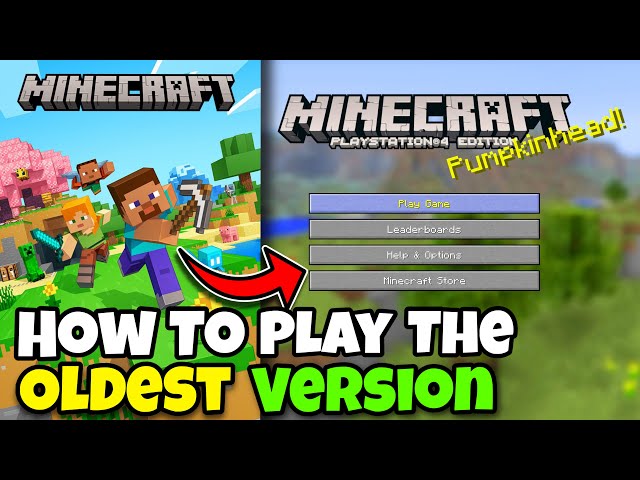 How To Play Minecraft's OLDEST Version On PS5 in 2026 (Legacy Console Edition)