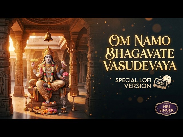 Focus Music for Work & Productivity Today• Om Namo Bhagavate Vasudevaya • Soft Female Bhakti Lofi🙏💕