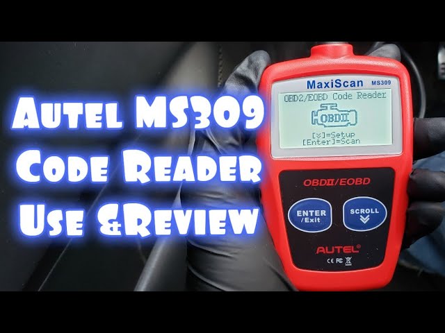 Autel MS309 MaxiScan OBD2 Code Reader Review And How To Use