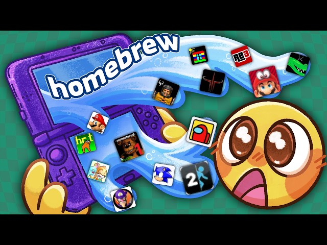 bizarre nintendo 3DS homebrew from another dimension