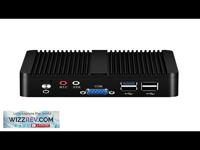 J1900 4 Core Fanless Embedded Micro Mini PC 8G RAM + 128G SSD