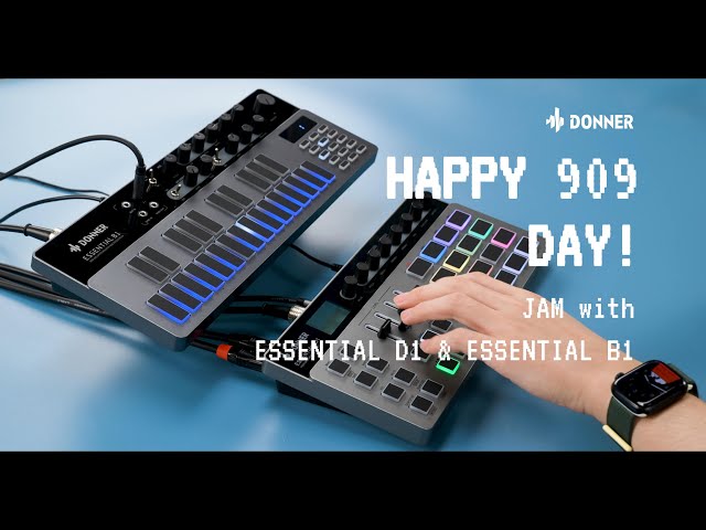 Happy 909 Day! Jam with Essential D1 and Essential B1 I Donner spotlight