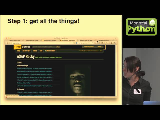 Analyzing Rap Lyrics Using Python and Beautiful Soup #MP39