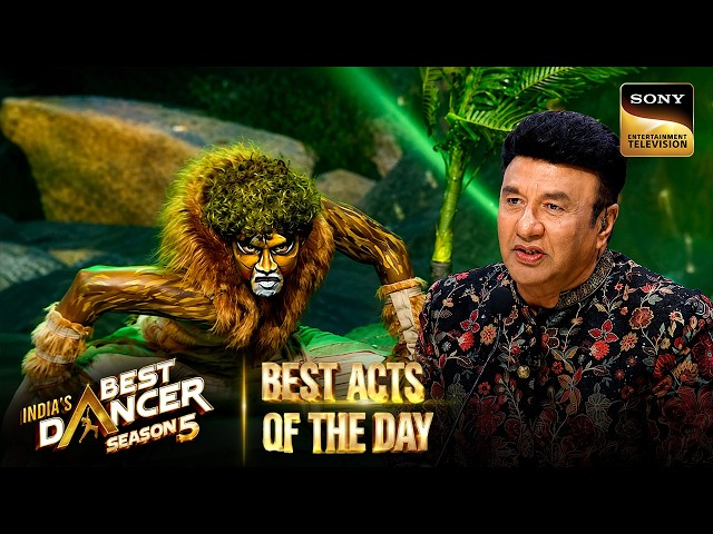 'Badshah O' Act देखकर निकला Anu Malik के मुंह से शेर | India's Best Dancer S5 | Best Acts Of The Day