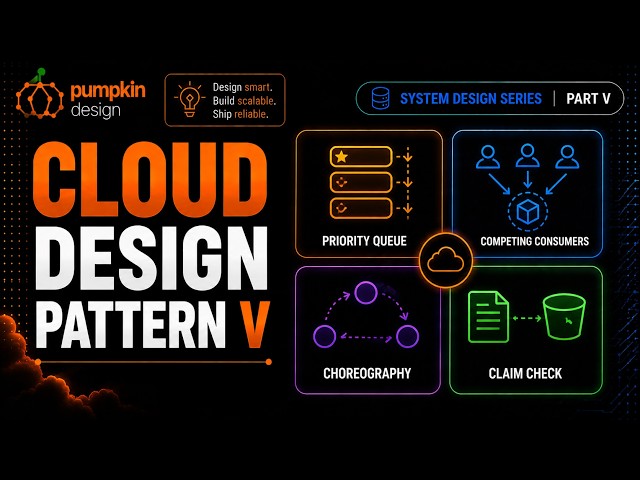 Cloud Design Pattern V   Claim check pattern , Choreography Pattern and more