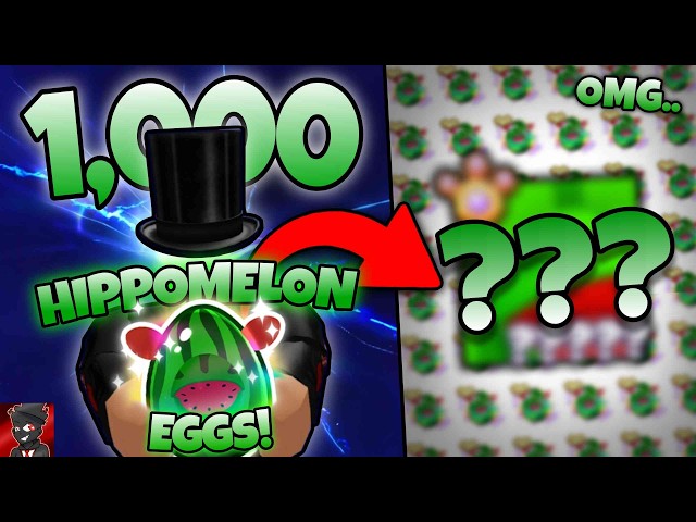 I Opened 1000+ GARGANTUAN HIPPOMELON EGGS In Pet Simulator 99... OMG.