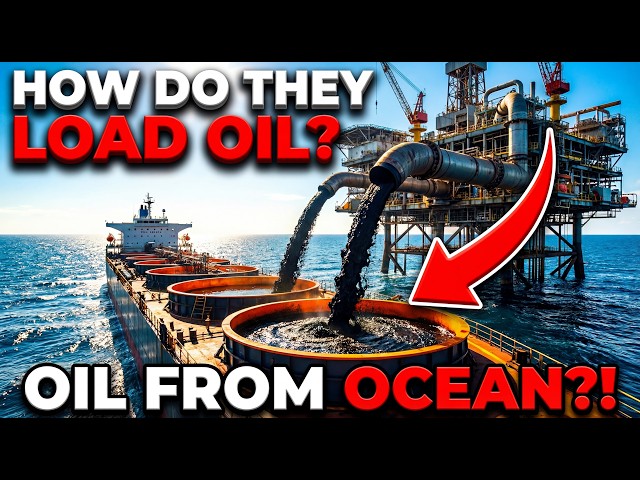How Crude Oil Goes From Ocean Floor To A Massive Tanker Ship