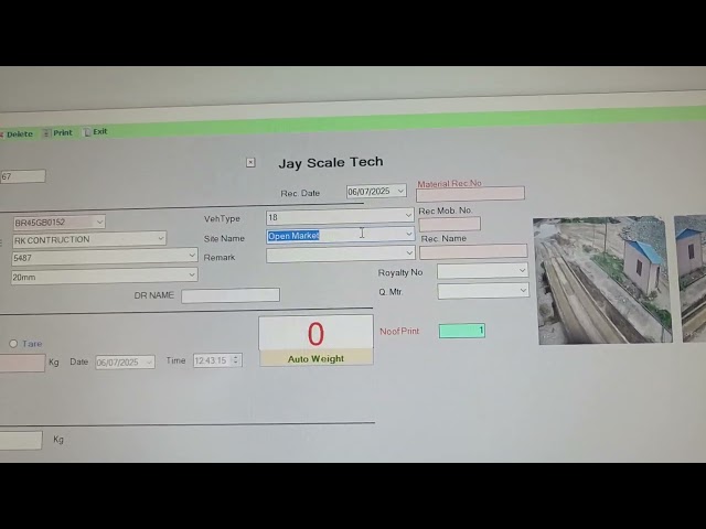 How to operate a weighbridge on a computer? | How to operate an online weighbridge | Weighing on ...