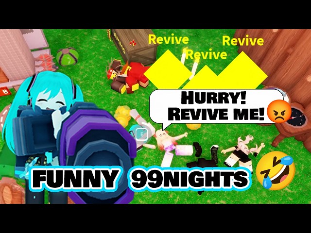 99Nights FUNNY CARRY MOMENTS😆 #roblox #99nights