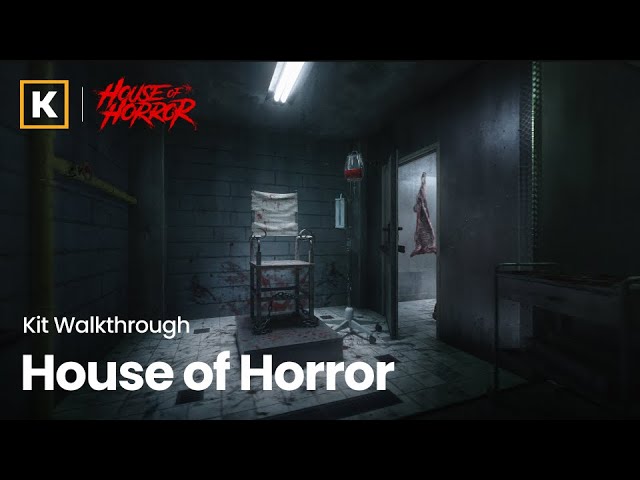Enter the House of Horror | KitBash3D Walkthrough in Unreal Engine