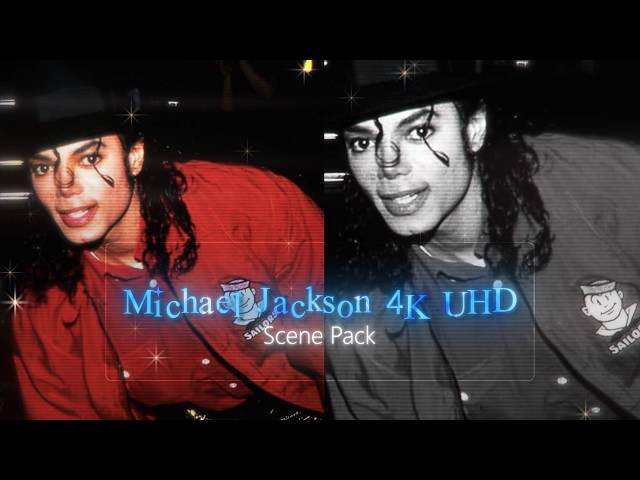 michael jackson4K UHD Scenes (High Quality Edit Pack)