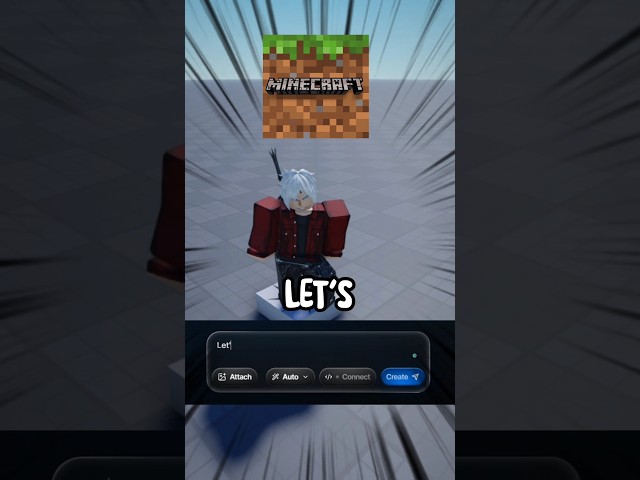 I Made a Whole Roblox Game With AI ⛏️🔥🤫 | ForgeGUI Roblox #ad #robloxdev #roblox