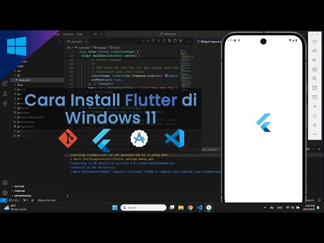 Flutter for Beginners | How to Install Flutter on Windows 11