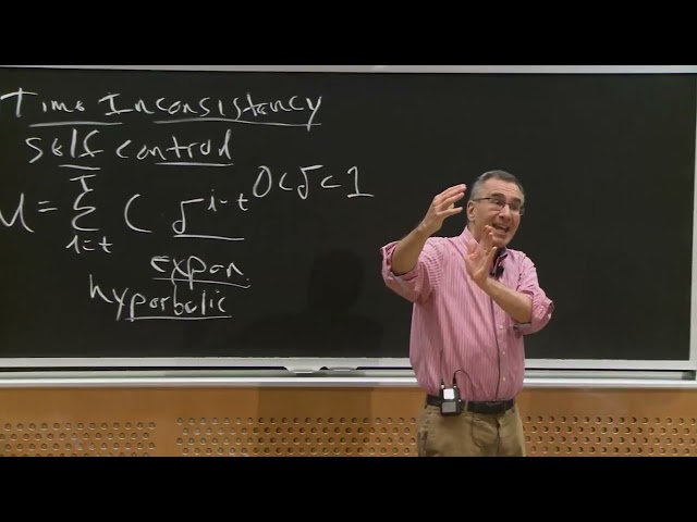 Lec 25: Behavioral Economics