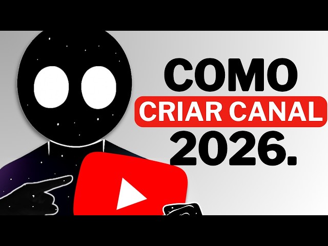 Como Criar um Canal no YouTube do jeito certo em 2026 (Passo a Passo)